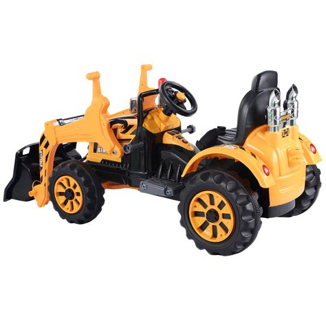 ride on skid steer kids|kids electric ride on digger.